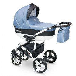 06, голубой - Детская коляска Camarelo Carera NEW 3 в 1